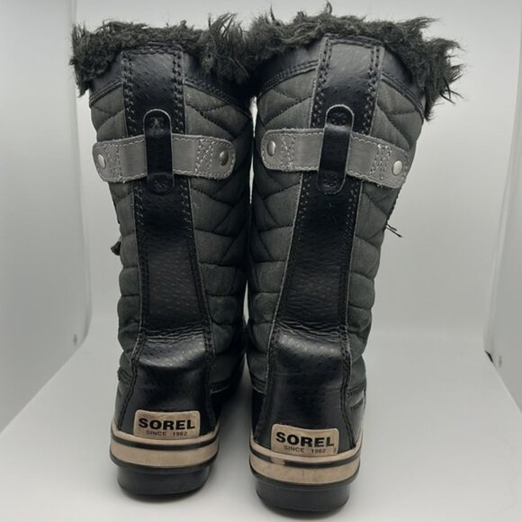 Sorel Unisex Tofino II Waterproof‎ Cold Weather Black Winter Boots Youth Size 5 - Picture 6 of 10
